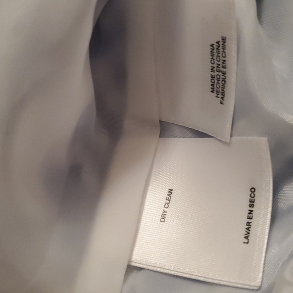 💥Anne Klein Midi Blue/white Ginham Dress - Picture 10 of 10